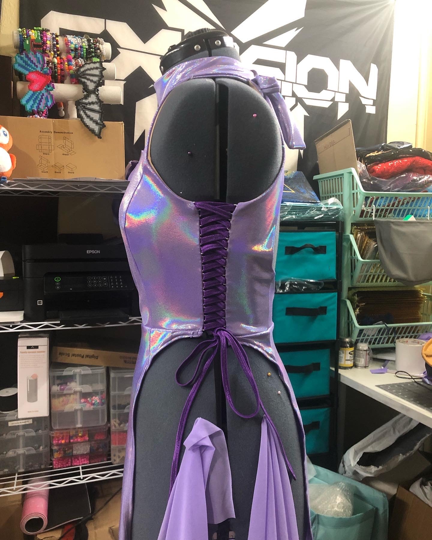 Custom Espeon-Inspired Costume